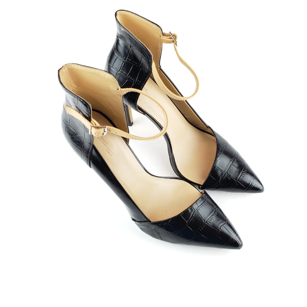 Zara | Vamp Asymmetric Heels - Picture 1 of 8